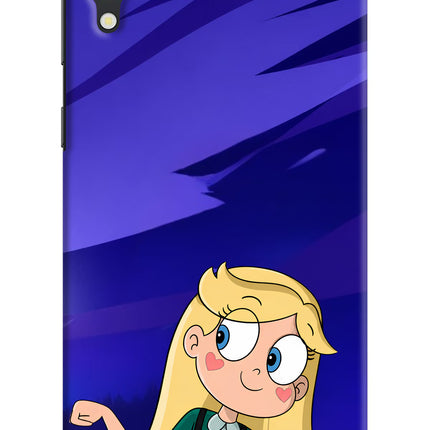 Star Glow Samsung M10 Hard Case Back Cover by Casekaro