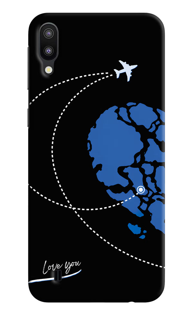 Love Orbit Samsung M10 Hard Case Back Cover by Casekaro