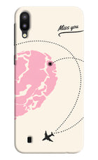 Miss Orbit Samsung M10 Hard Case Back Cover by Casekaro