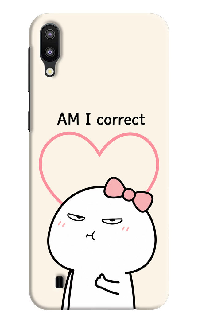 Always Right Samsung M10 Hard Case Back Cover by Casekaro