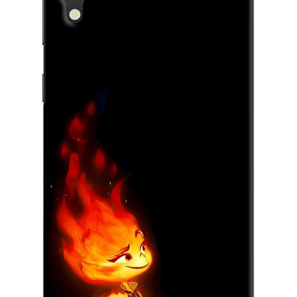 Ember Flame Samsung M10 Hard Case Back Cover by Casekaro