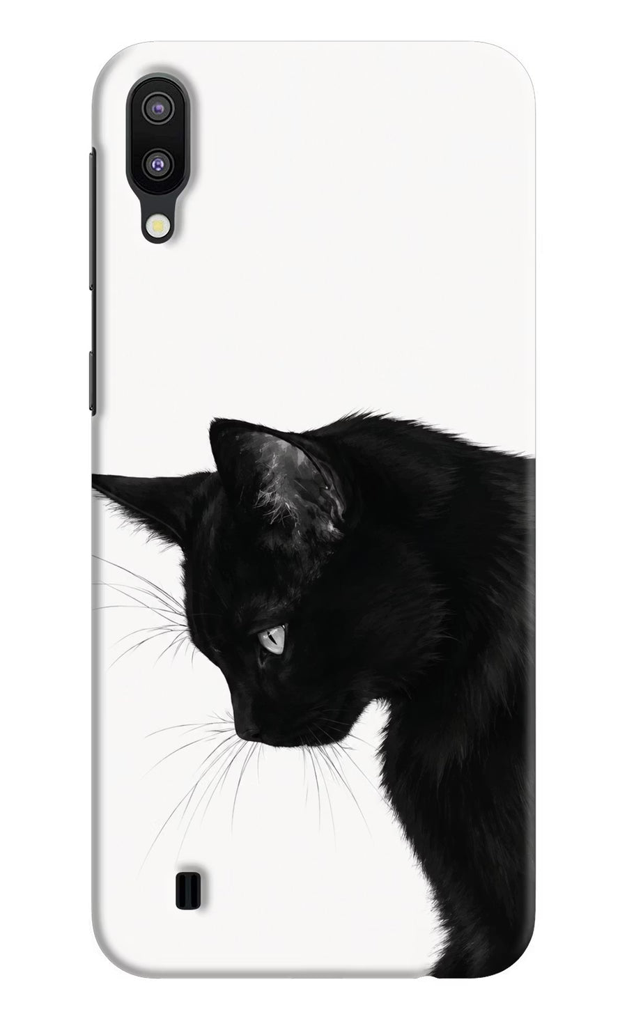 Shadow Gaze Samsung M10 Back Cover, Hard case
