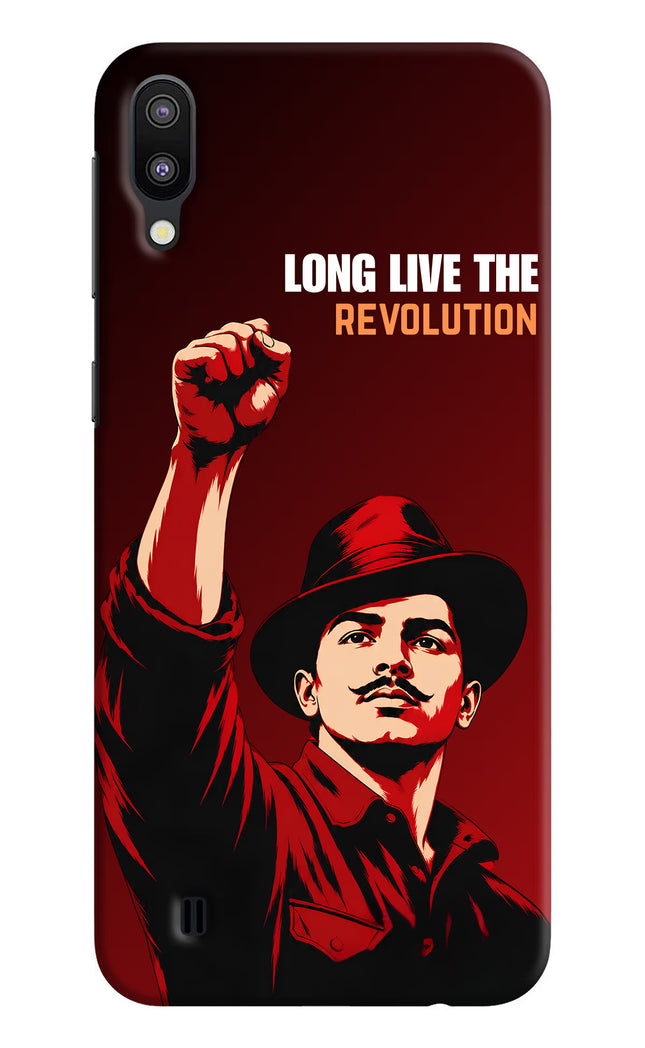 Bhagat Singh Revolution Samsung M10 Hard Case Back Cover by Casekaro