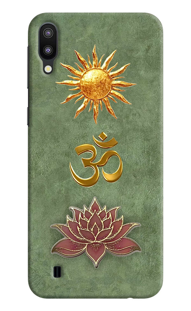 Om & Lotus Samsung M10 Back Cover