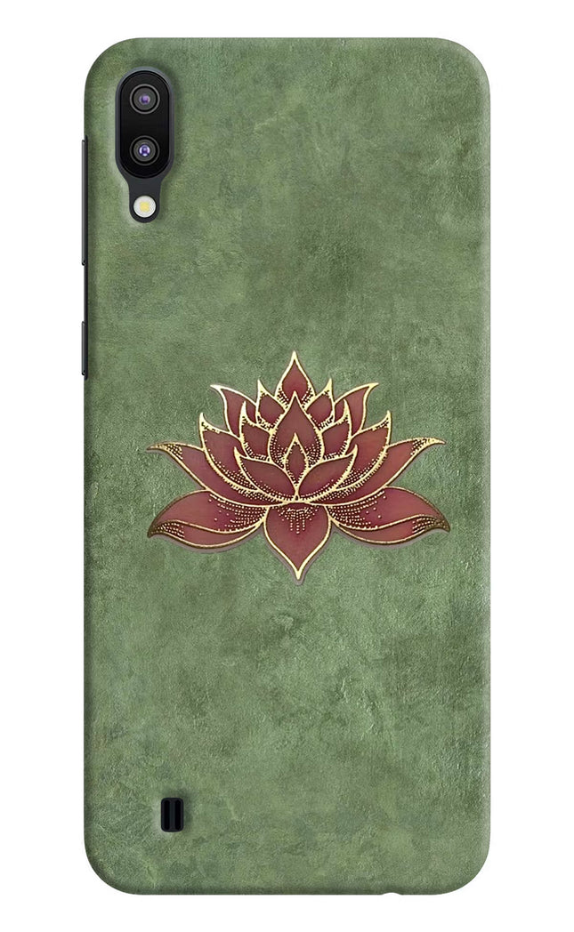 Lotus Grace Samsung M10 Hard Case Back Cover by Casekaro