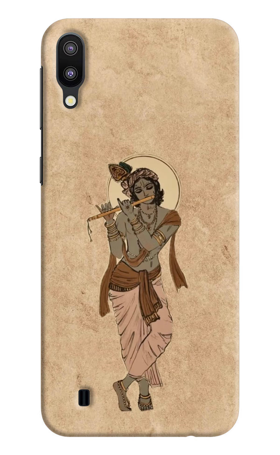 Krishna Samsung M10 Back Cover, Hard case