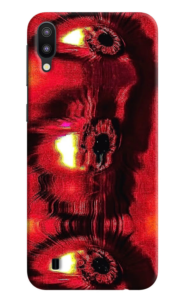 Fire Eye Samsung M10 Hard Case Back Cover by Casekaro