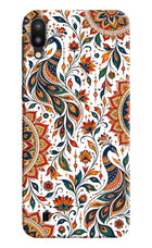 White Mayura Samsung M10 Back Cover