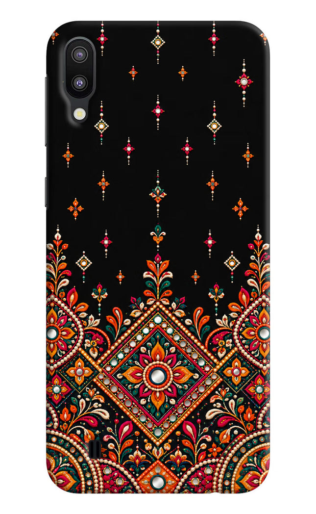 Noir Mehfil Samsung M10 Hard Case Back Cover by Casekaro