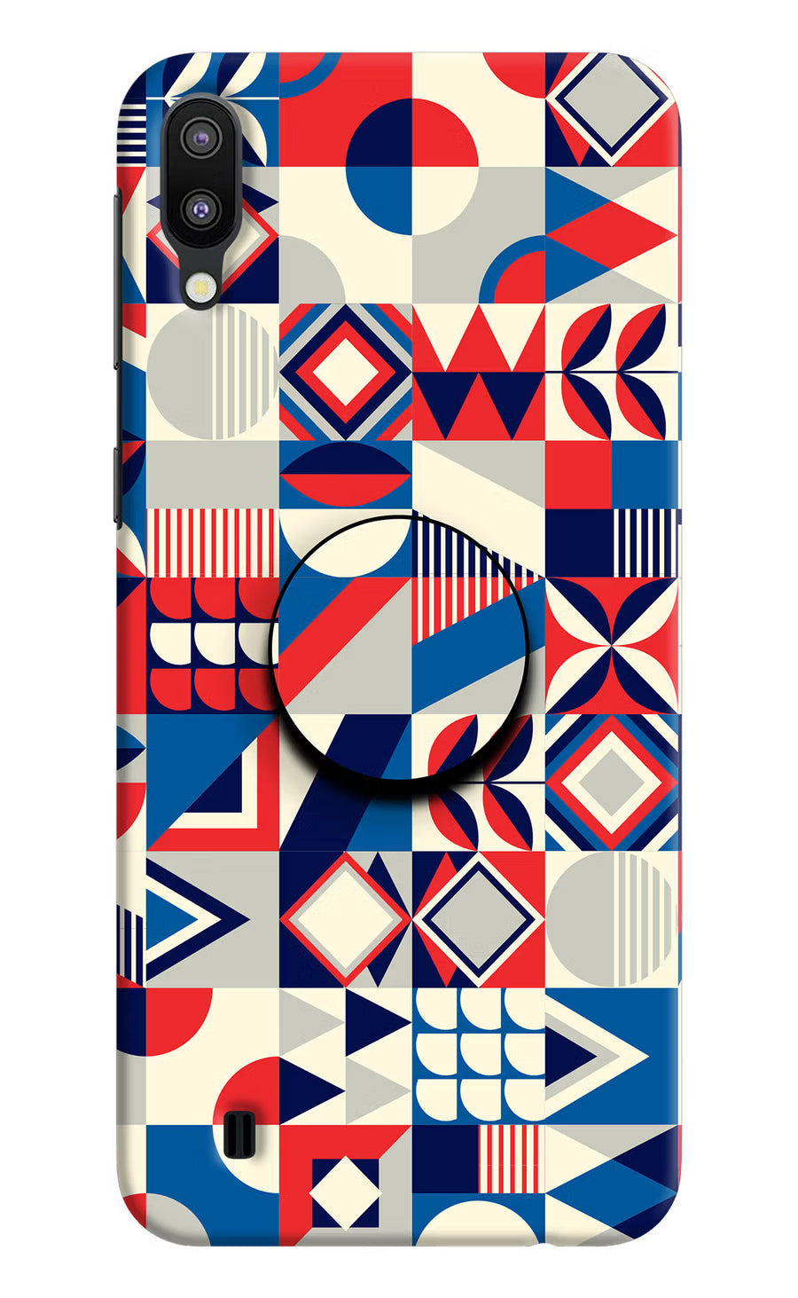 Colorful Pattern Samsung M10 Pop Case, Hard case