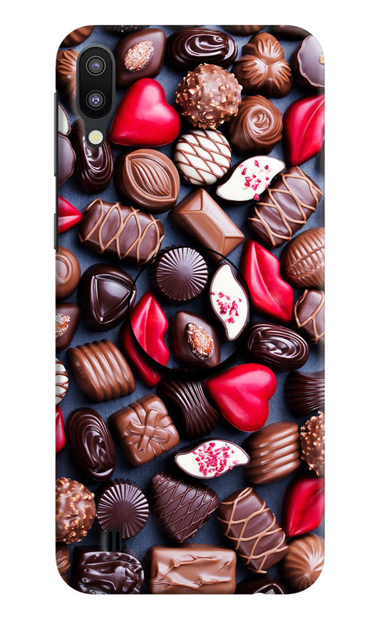 Chocolates Samsung M10 Pop Case by Casekaro