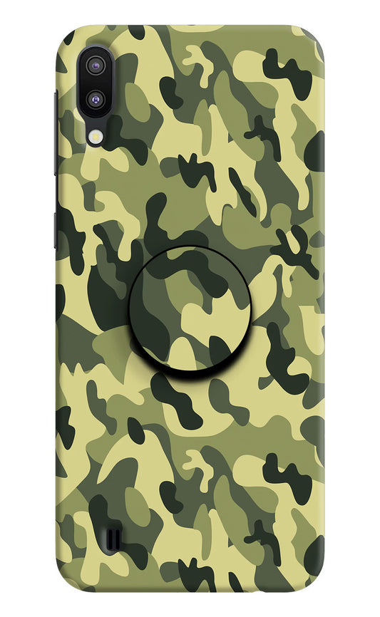 Camouflage Samsung M10 Pop Case by Casekaro