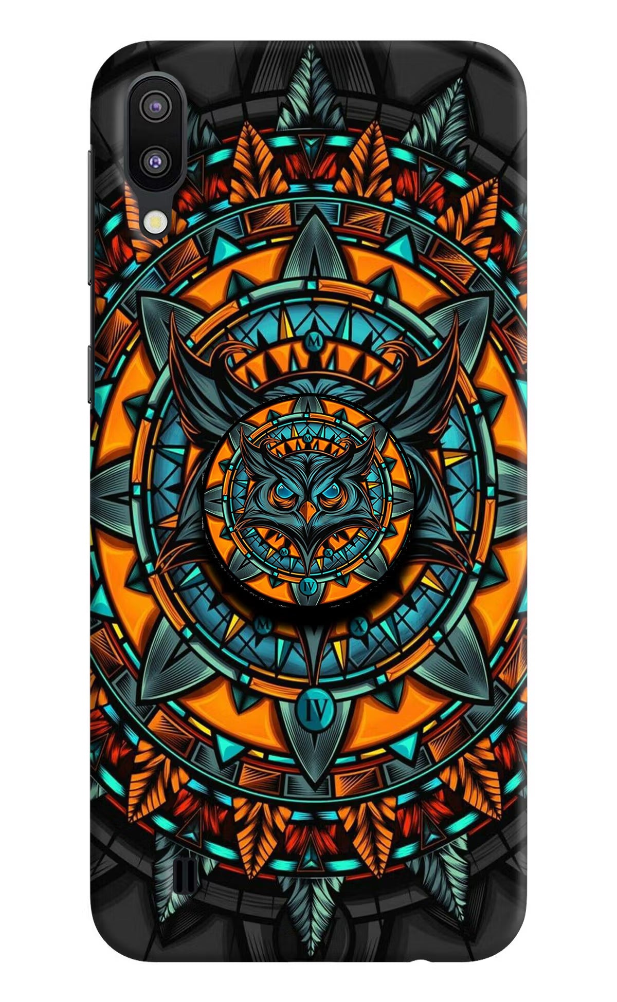 Angry Owl Samsung M10 Pop Case by Casekaro