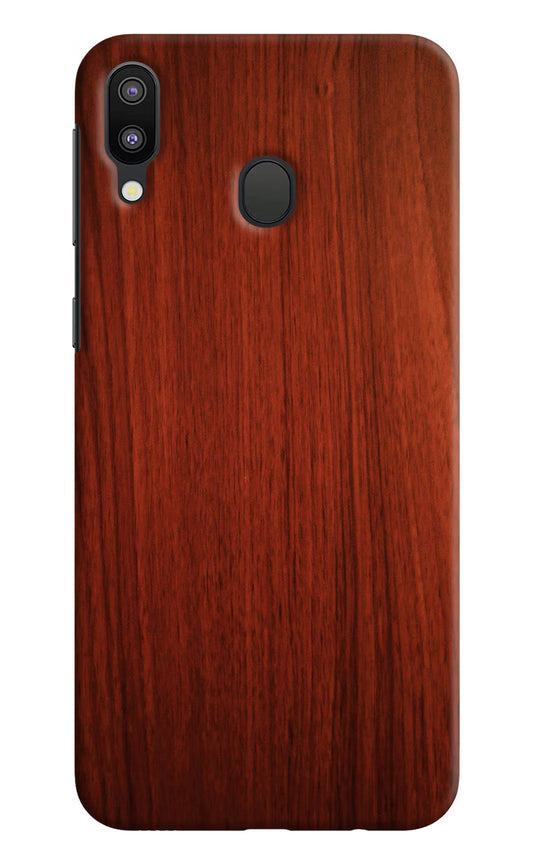 Wooden Plain Pattern Samsung M20 Hard Case Back Cover by Casekaro