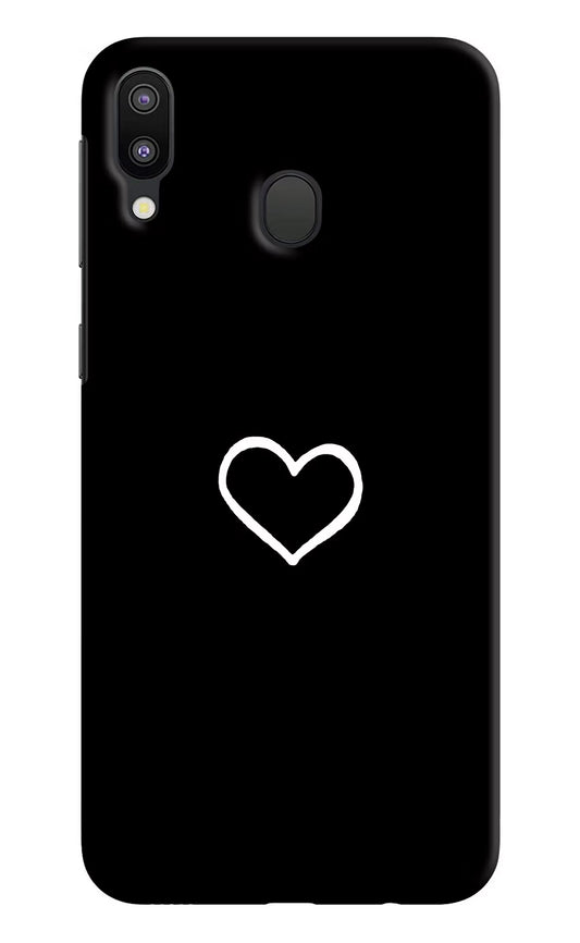 Heart Samsung M20 Hard Case Back Cover by Casekaro