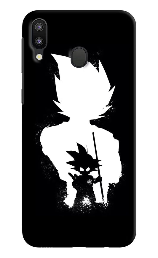 Goku Shadow Samsung M20 Hard Case Back Cover by Casekaro