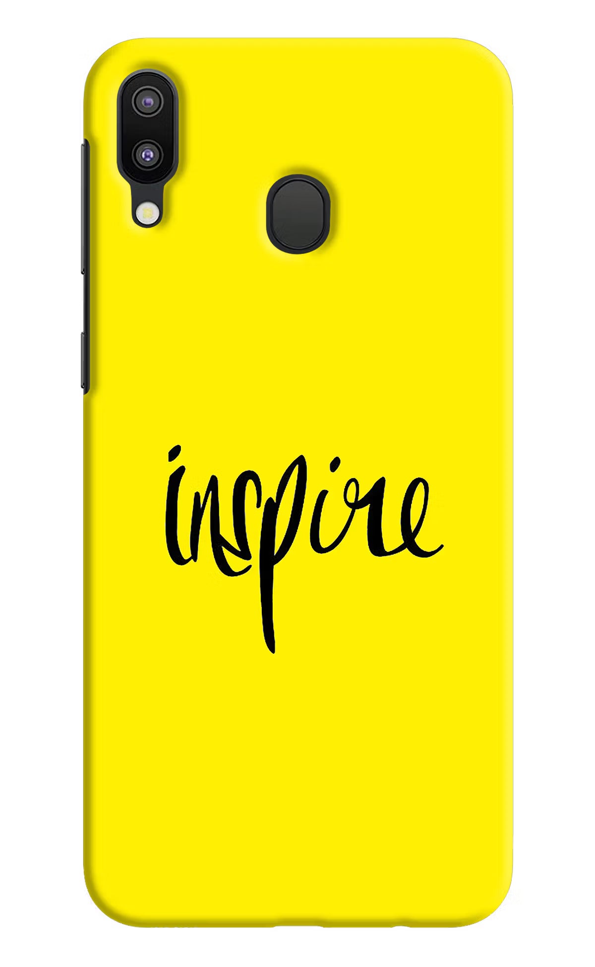 Inspire Samsung M20 Hard Case Back Cover by Casekaro
