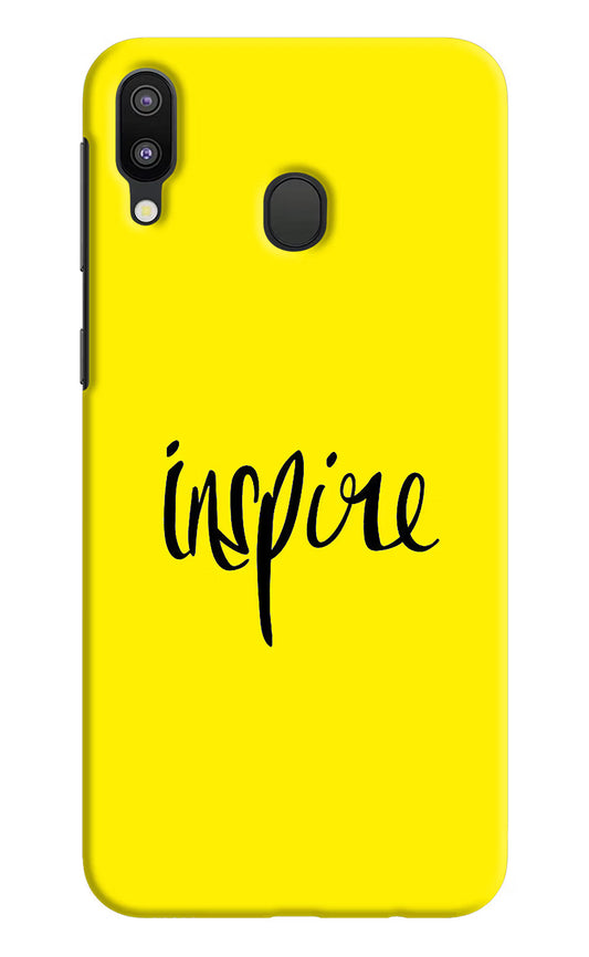 Inspire Samsung M20 Hard Case Back Cover by Casekaro