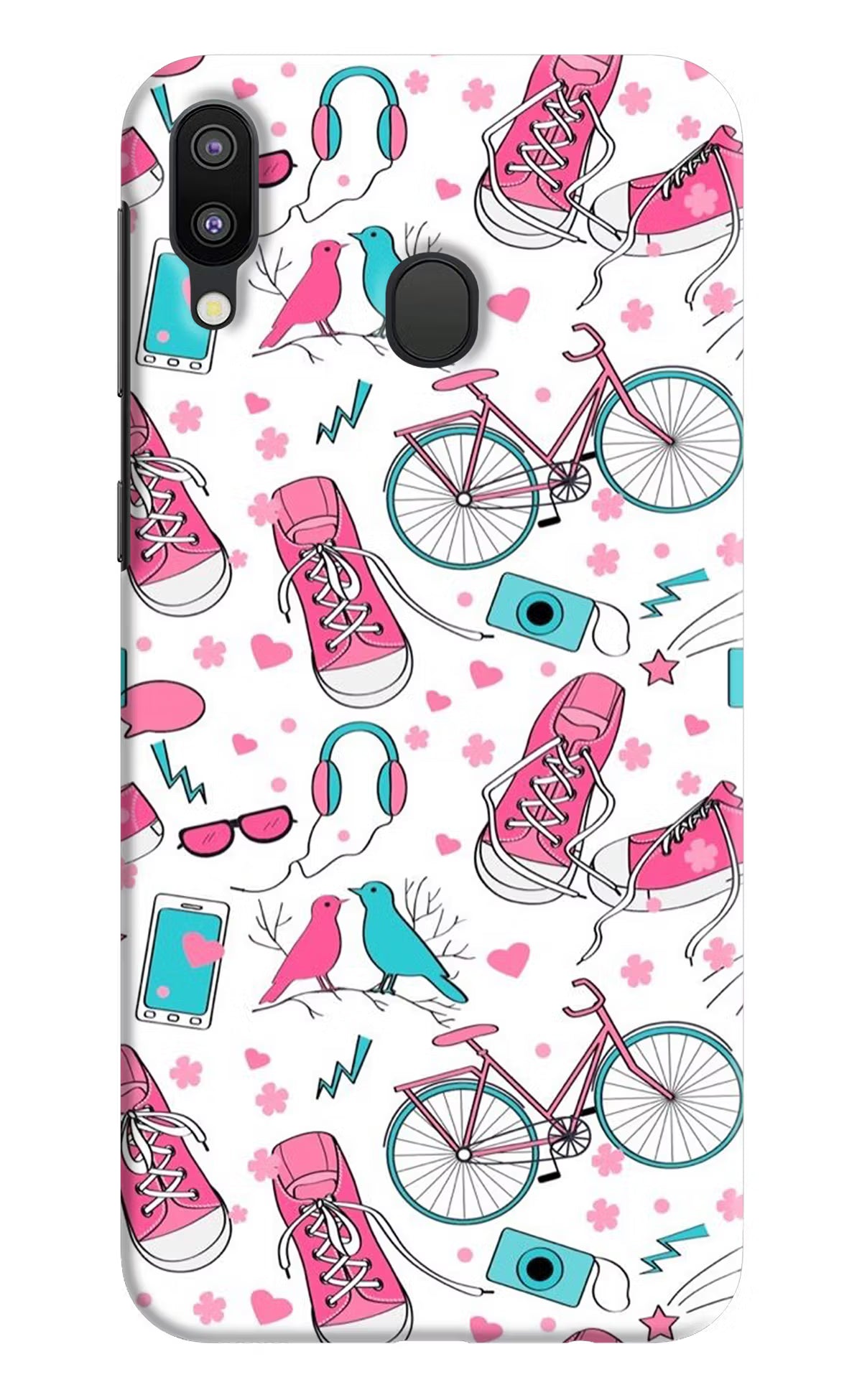 Artwork Samsung M20 Hard Case Back Cover by Casekaro