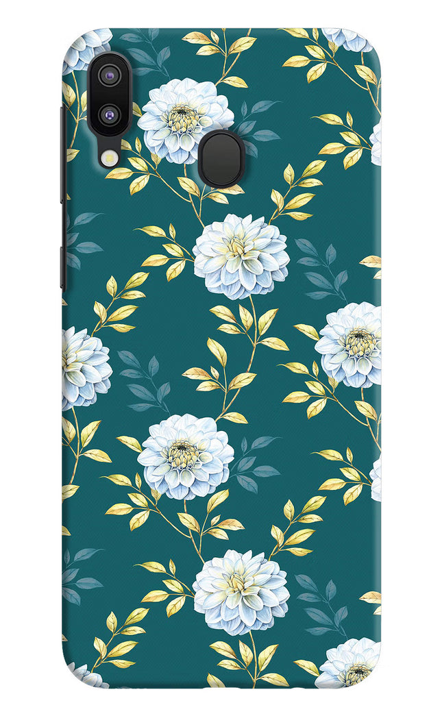 Flowers Samsung M20 Hard Case Back Cover by Casekaro