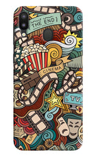 Cinema Abstract Samsung M20 Hard Case Back Cover by Casekaro