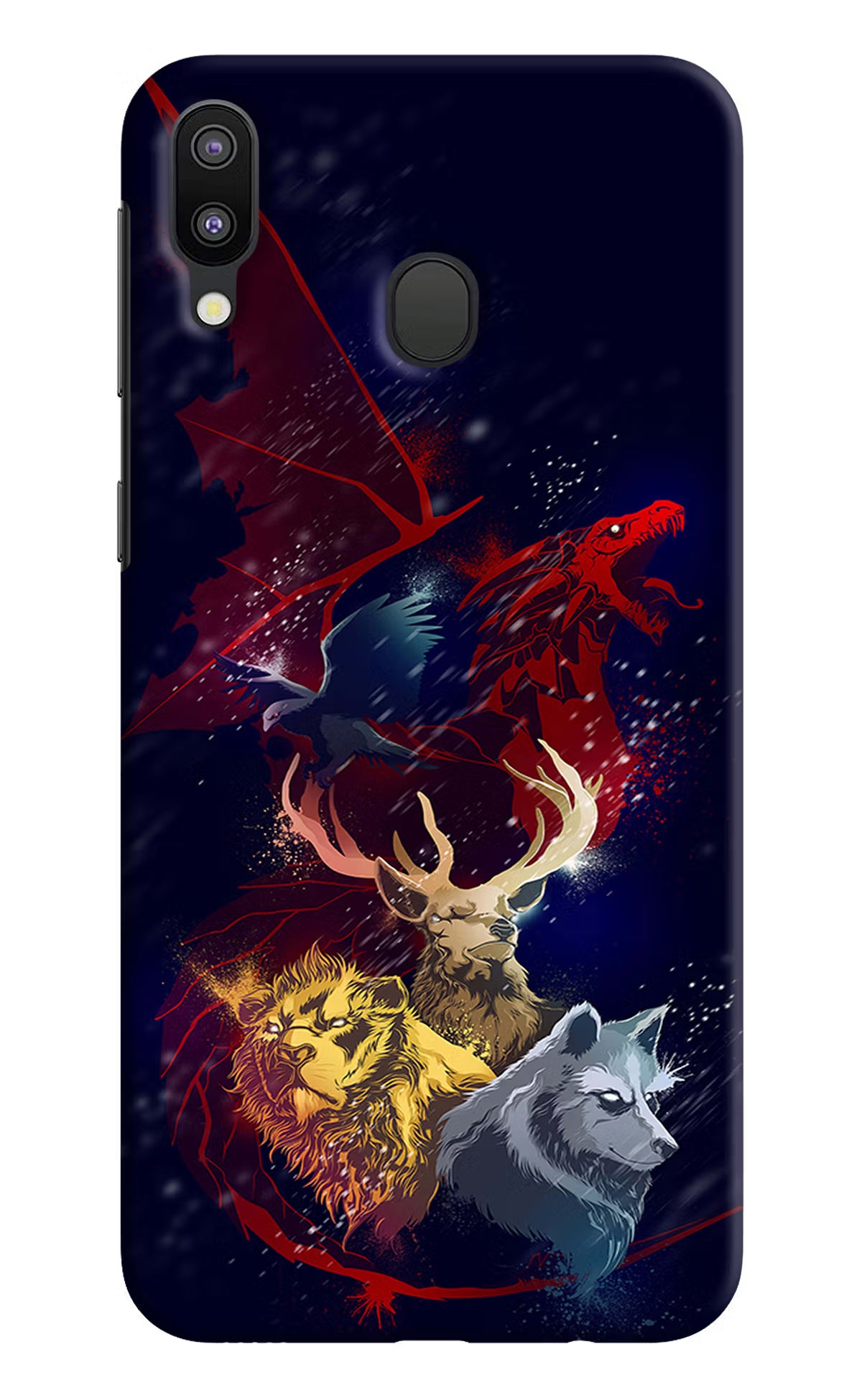 Game Of Thrones Samsung M20 Hard Case Back Cover by Casekaro