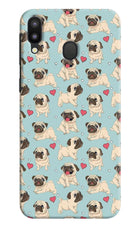 Pug Dog Samsung M20 Hard Case Back Cover by Casekaro