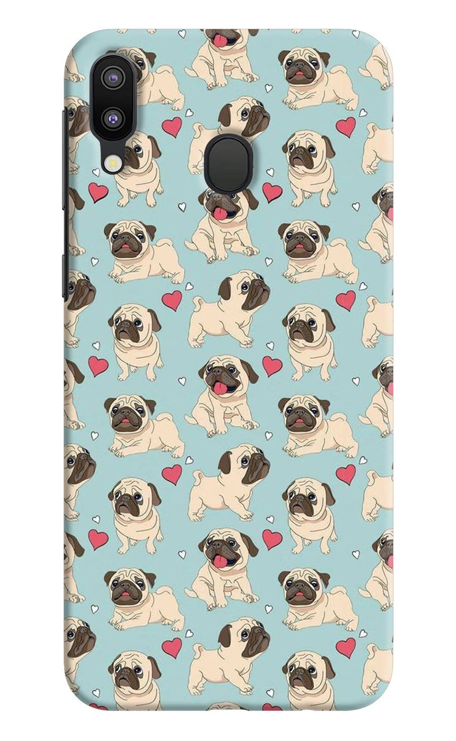 Pug Dog Samsung M20 Back Cover, Hard case