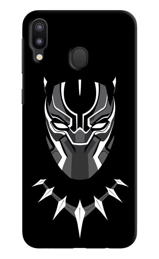 Black Panther Samsung M20 Hard Case Back Cover by Casekaro