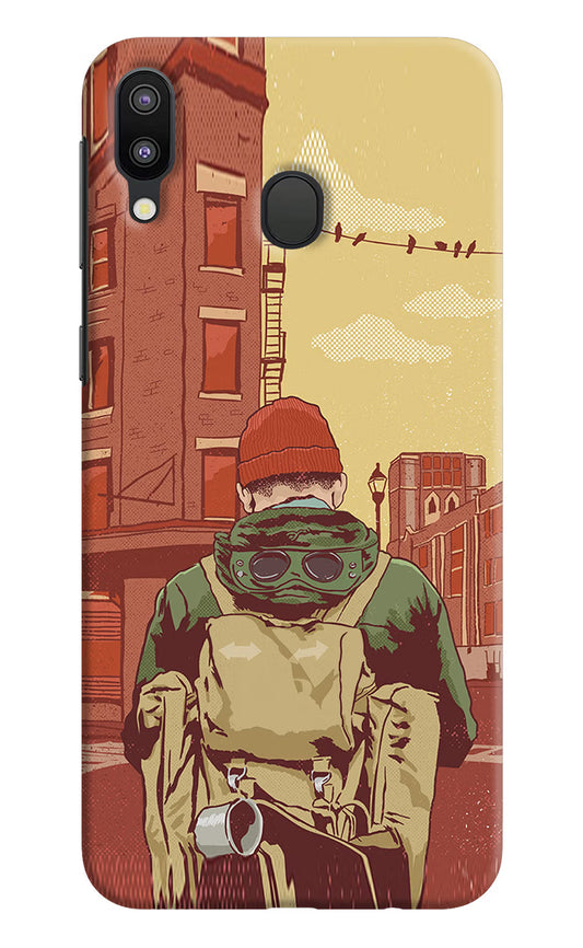 Adventurous Samsung M20 Hard Case Back Cover by Casekaro