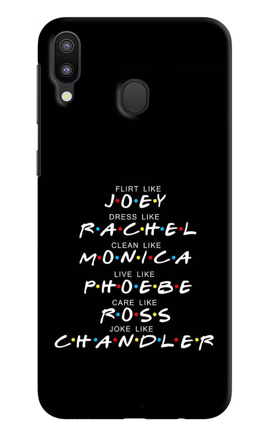 FRIENDS Character Samsung M20 Hard Case Back Cover by Casekaro