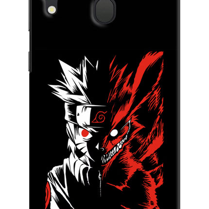 Naruto Two Face Samsung M20 Hard Case Back Cover by Casekaro
