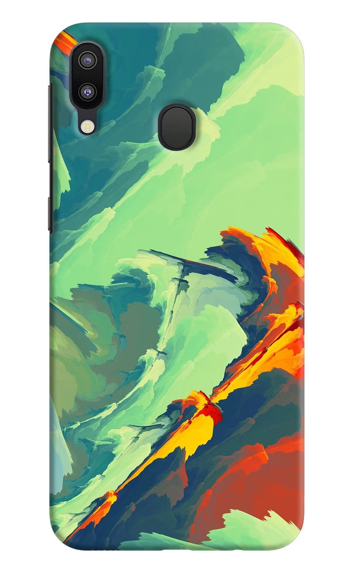 Paint Art Samsung M20 Hard Case Back Cover by Casekaro