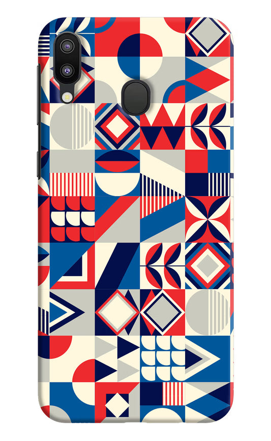 Colorful Pattern Samsung M20 Hard Case Back Cover by Casekaro
