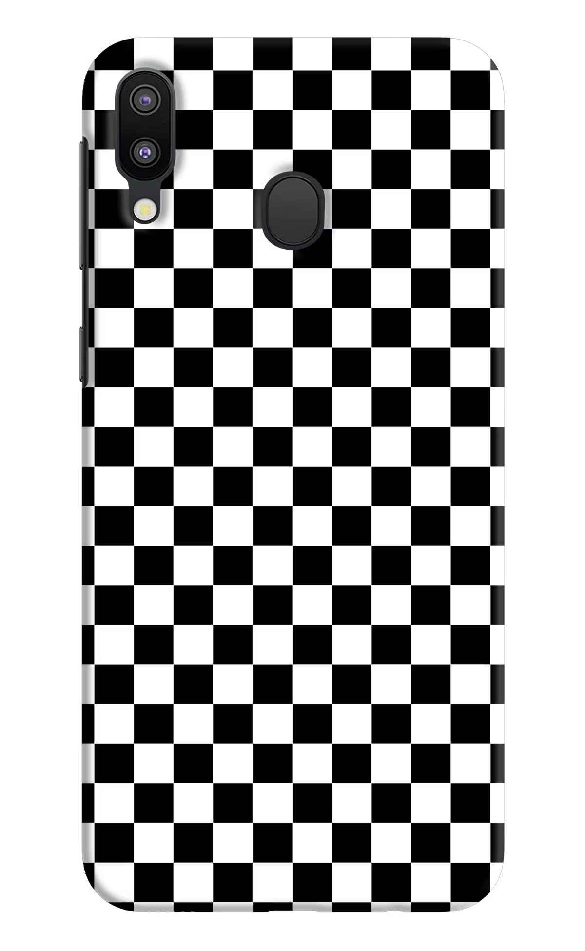 Chess Board Samsung M20 Hard Case Back Cover by Casekaro