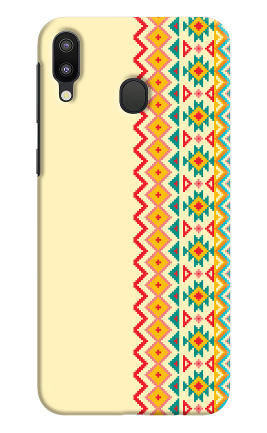 Ethnic Seamless Samsung M20 Hard Case Back Cover by Casekaro