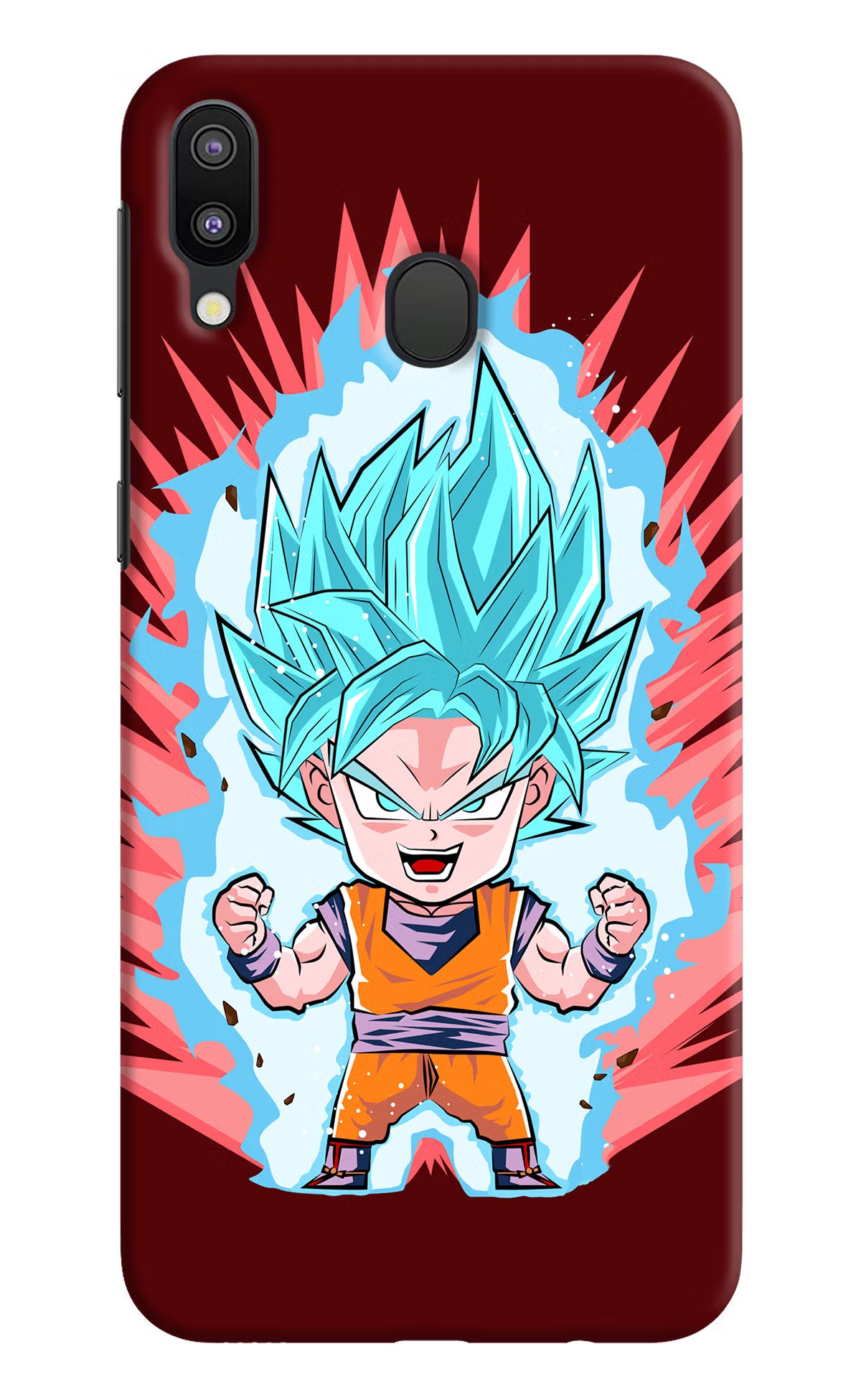 Goku Little Samsung M20 Hard Case Back Cover by Casekaro