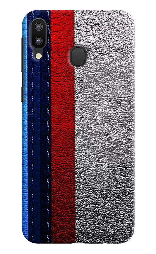 BMW Stripes Samsung M20 Hard Case Back Cover by Casekaro