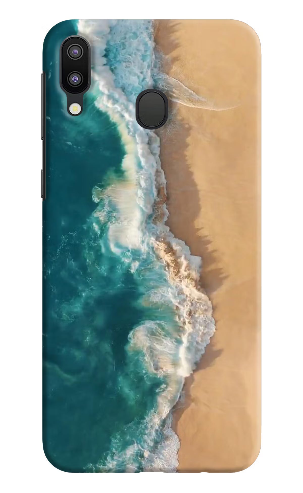 Ocean Beach Samsung M20 Hard Case Back Cover by Casekaro