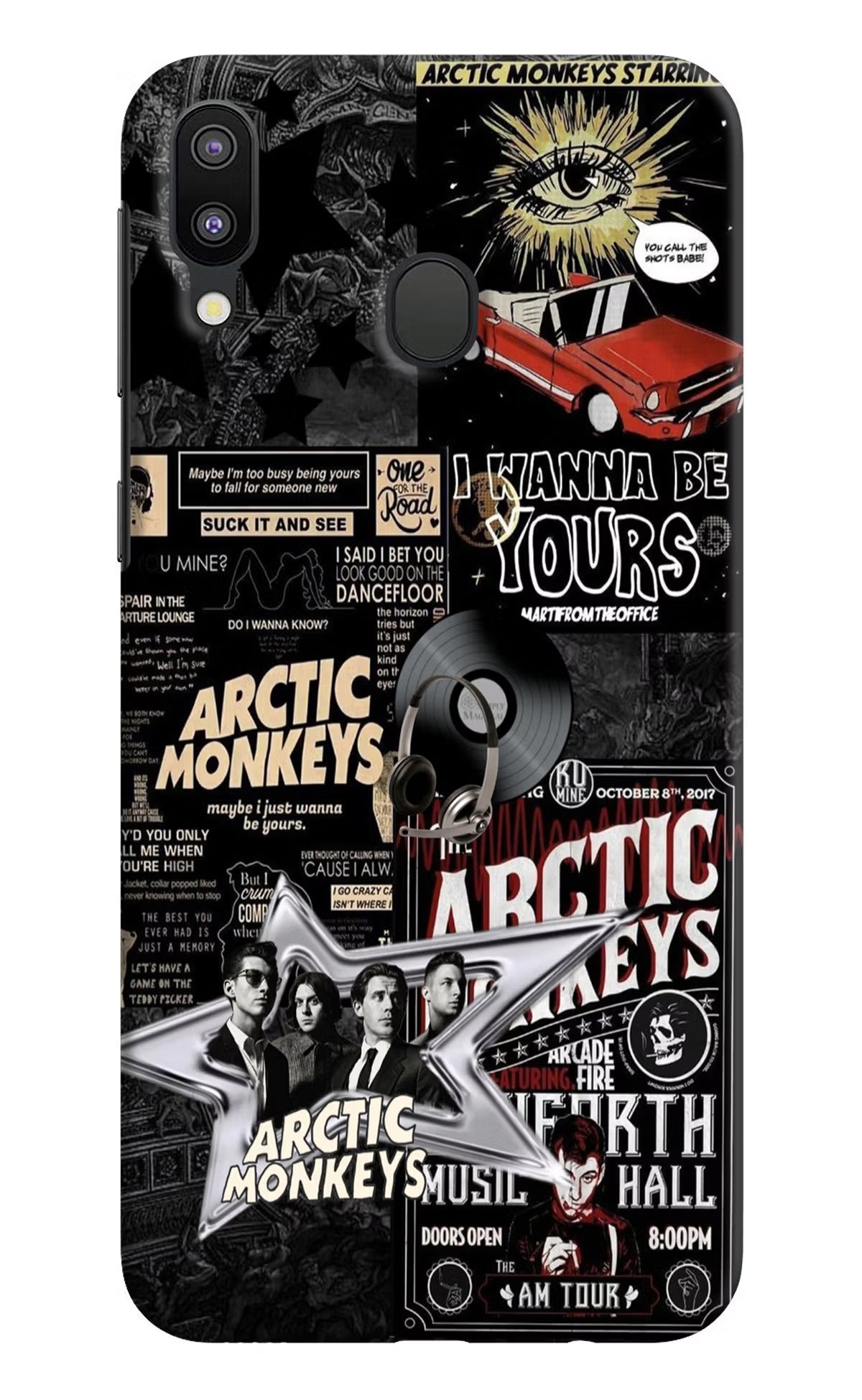 Arctic Monkeys Samsung M20 Hard Case Back Cover by Casekaro