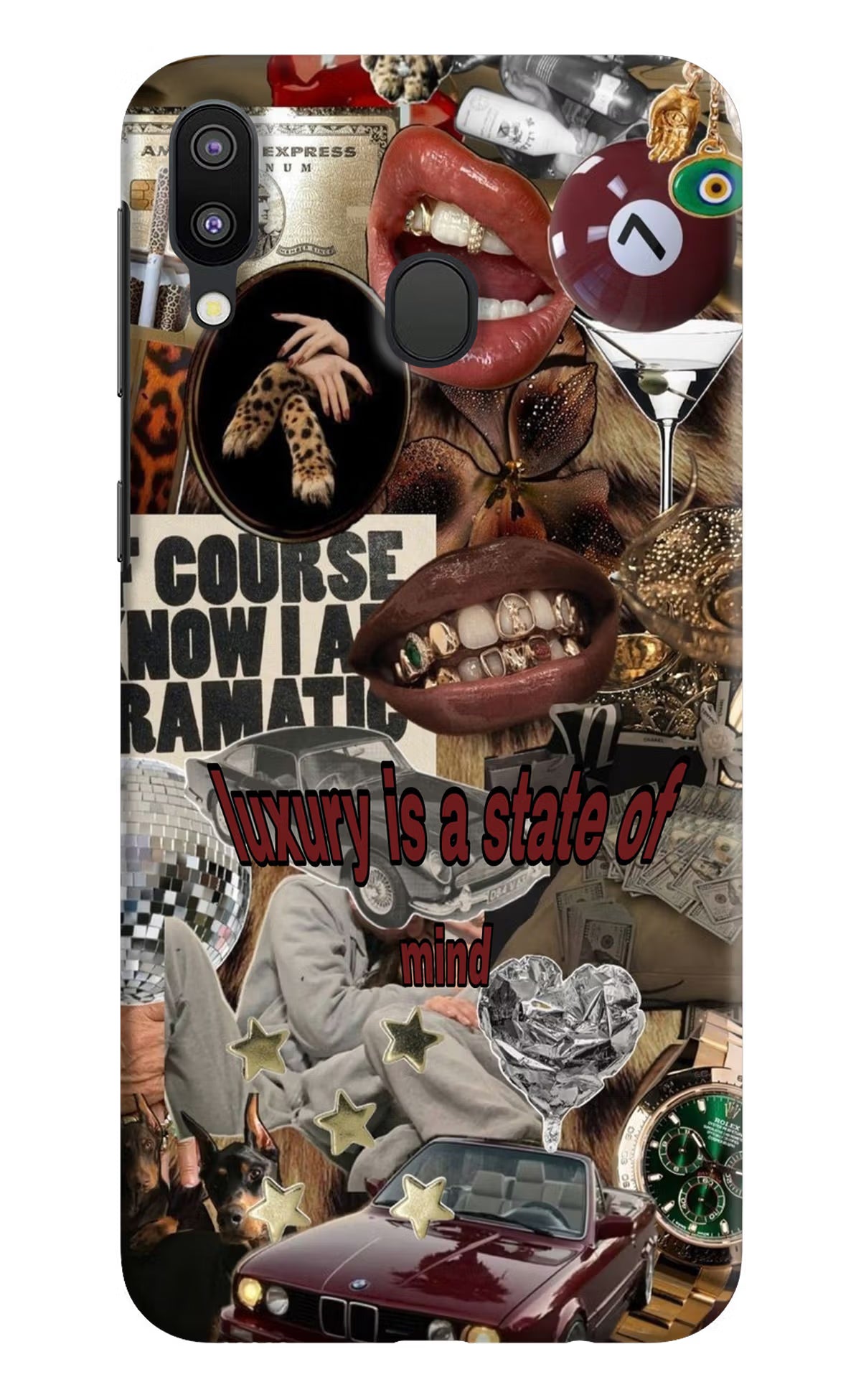 Luxury Samsung M20 Hard Case Back Cover by Casekaro