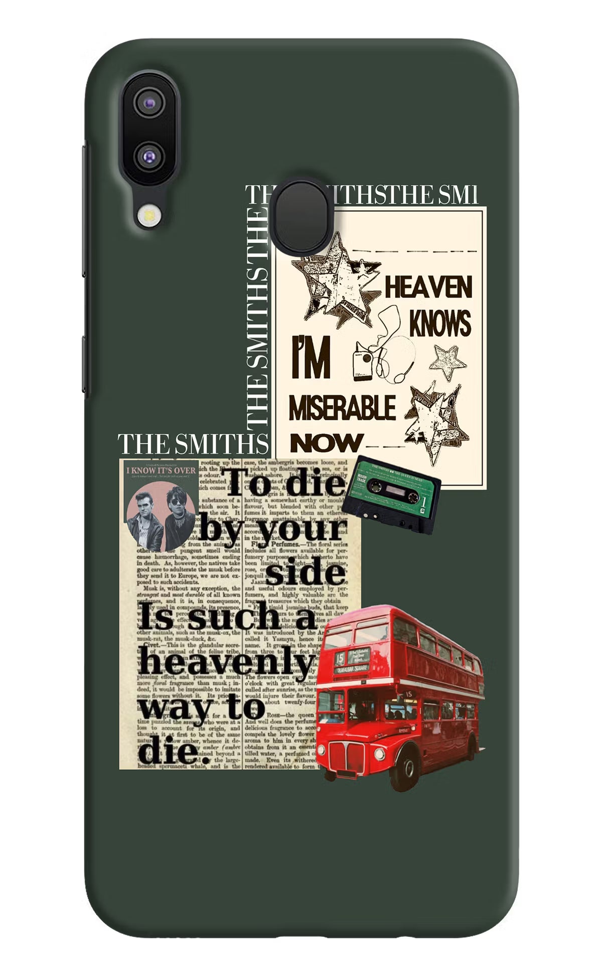 The Smiths Samsung M20 Hard Case Back Cover by Casekaro