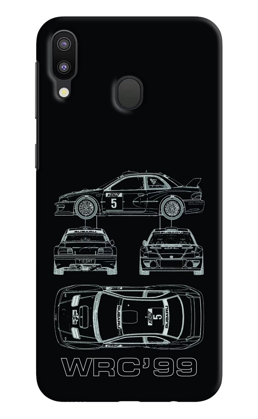 WRC'99 Samsung M20 Back Cover, Hard case
