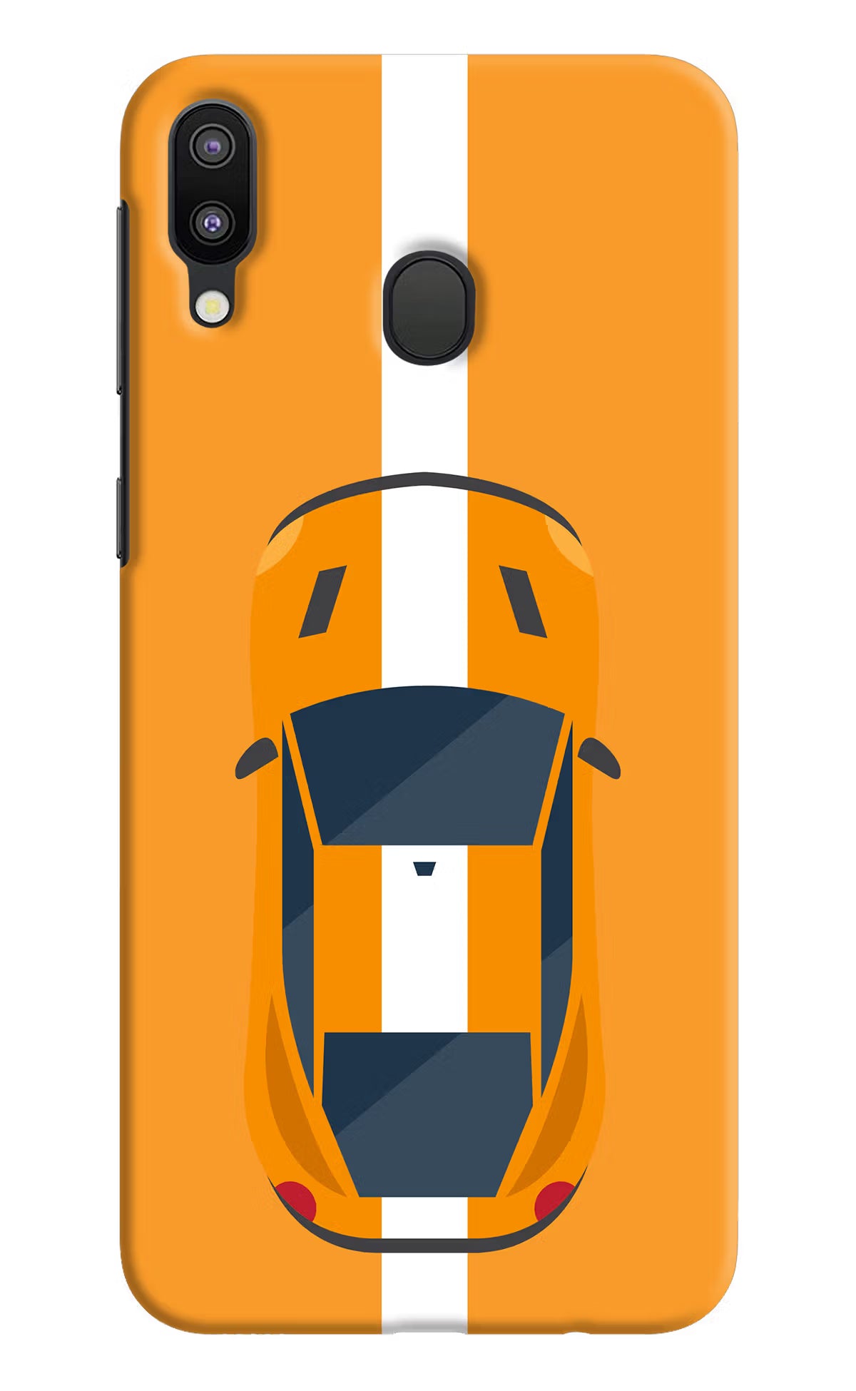 Highway Pursuit Samsung M20 Hard Case Back Cover by Casekaro