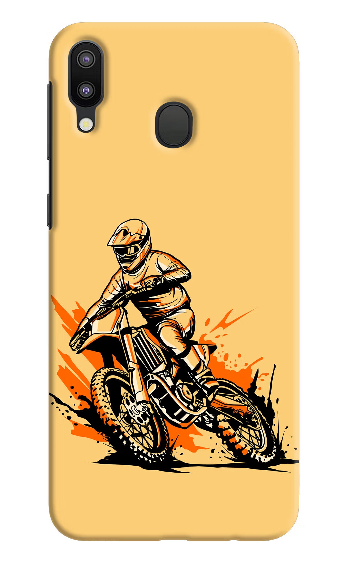 Off-Road Fury Samsung M20 Hard Case Back Cover by Casekaro