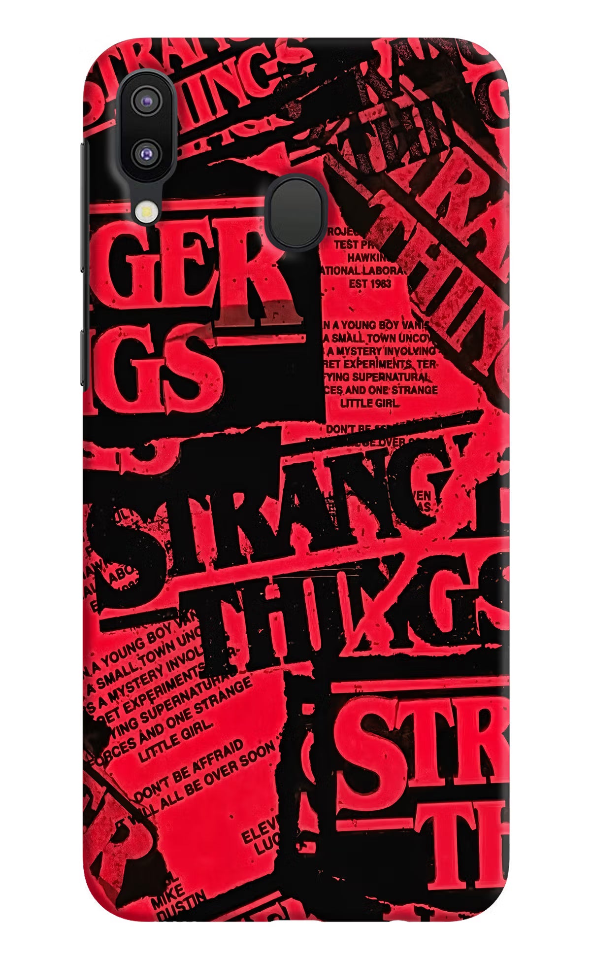 Ordinary Things Samsung M20 Hard Case Back Cover by Casekaro