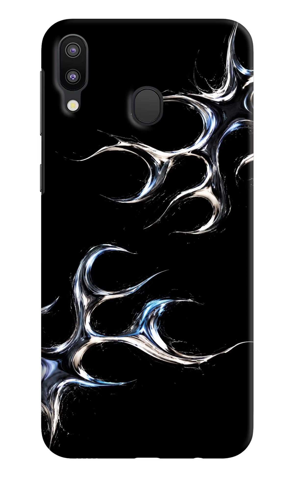 Chrome Tribal Samsung M20 Hard Case Back Cover by Casekaro