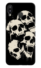 Dead Stack Samsung M20 Hard Case Back Cover by Casekaro