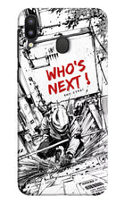 Who's Next Samsung M20 Hard Case Back Cover by Casekaro