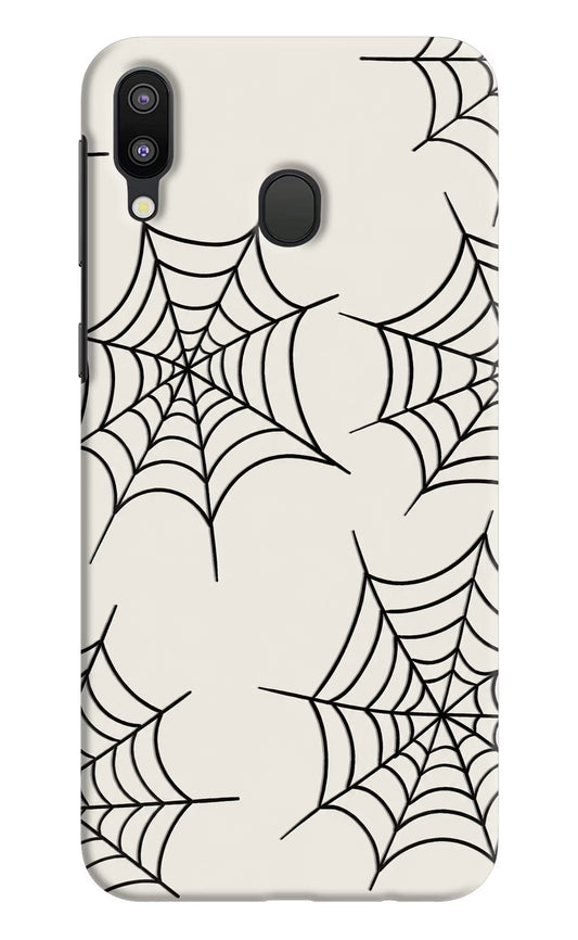 Spider Web Samsung M20 Hard Case Back Cover by Casekaro